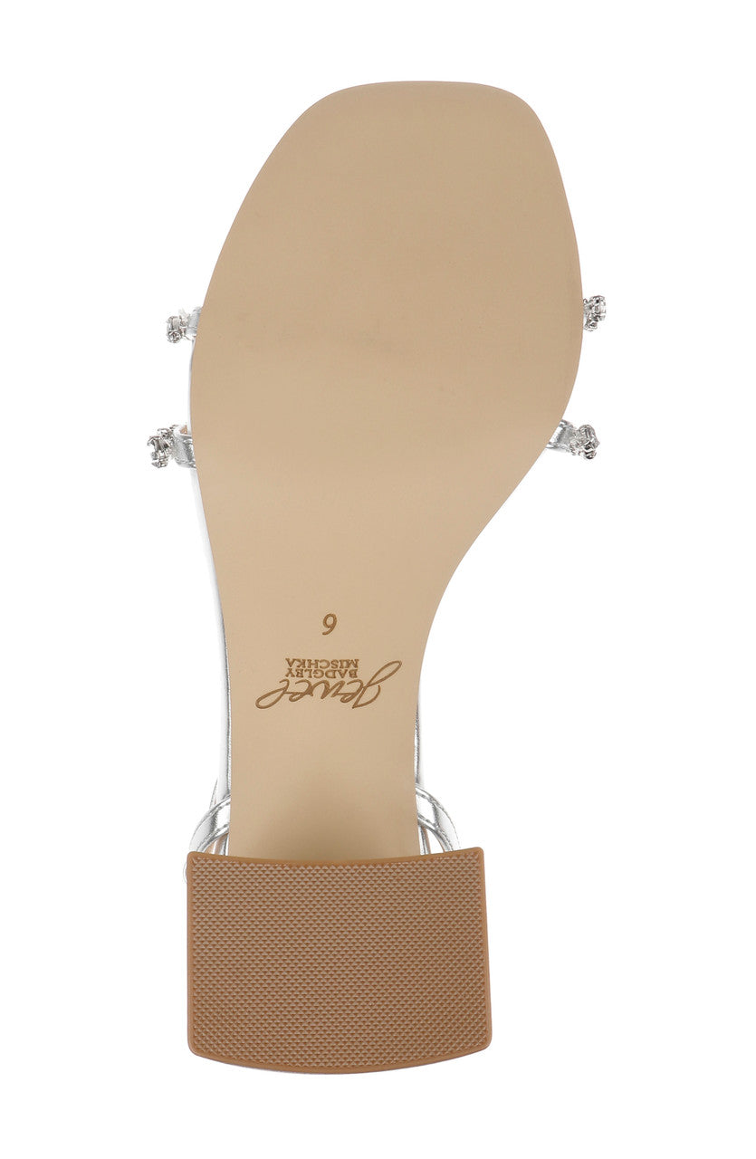 badgley-mischka-nella-block-heel-sandalen-silber-70mm image 6