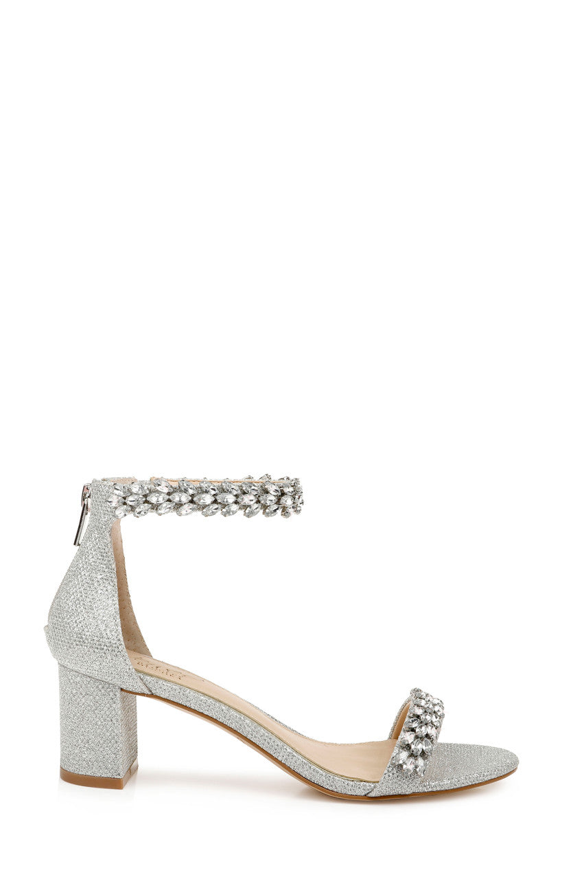 badgley-mischka-bronwen-abendschuhe-silber-blockabsatz image 2