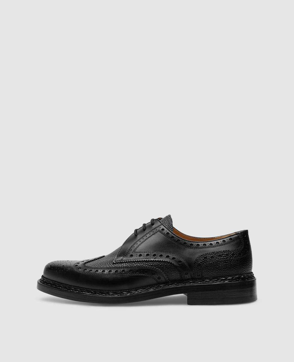 heinrich-dinkelacker-buda-full-brogue-sg-derby-schwarz-boxcalf image 1