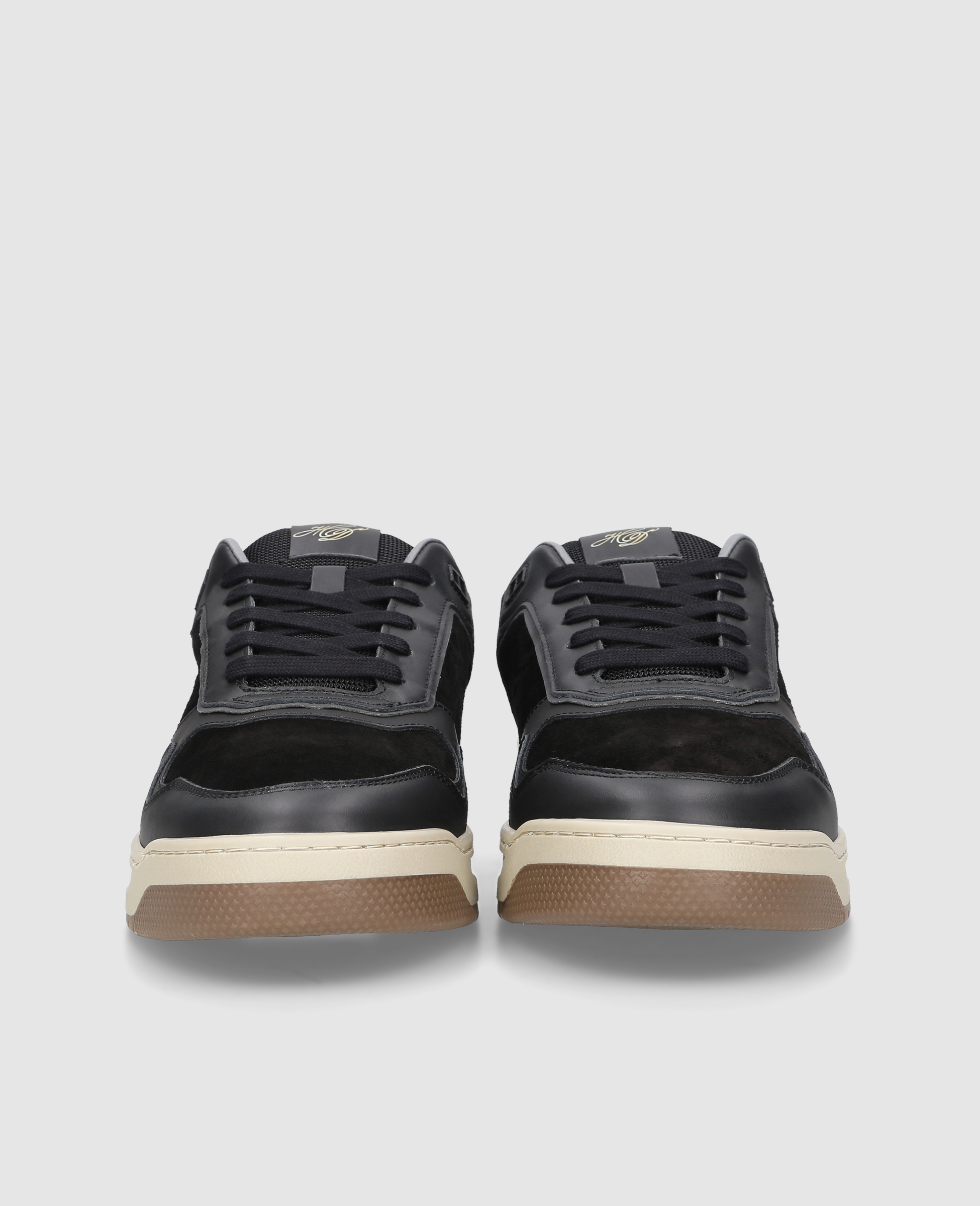 heinrich-dinkelacker-los-angeles-cl-sneaker-schwarz-velours image 4