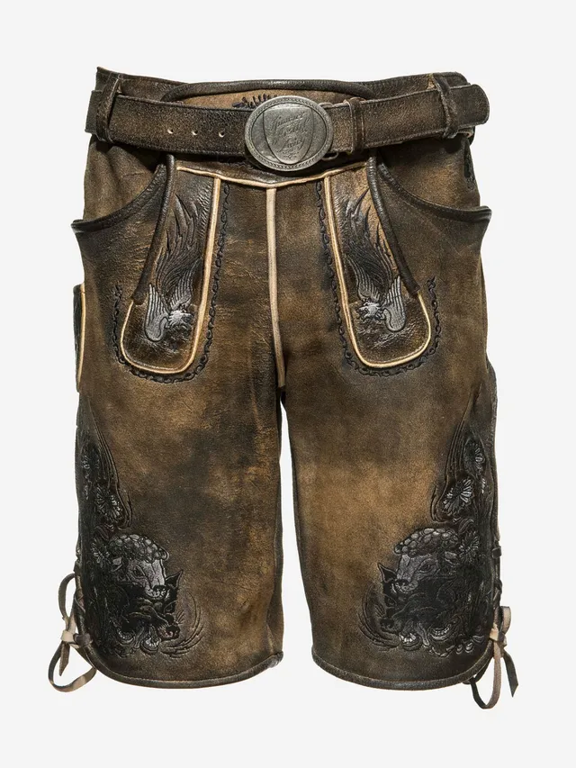himmel-arsch-zwirn-wolf-im-schafspelz-lederhose-wildbock-g-rtel image 1