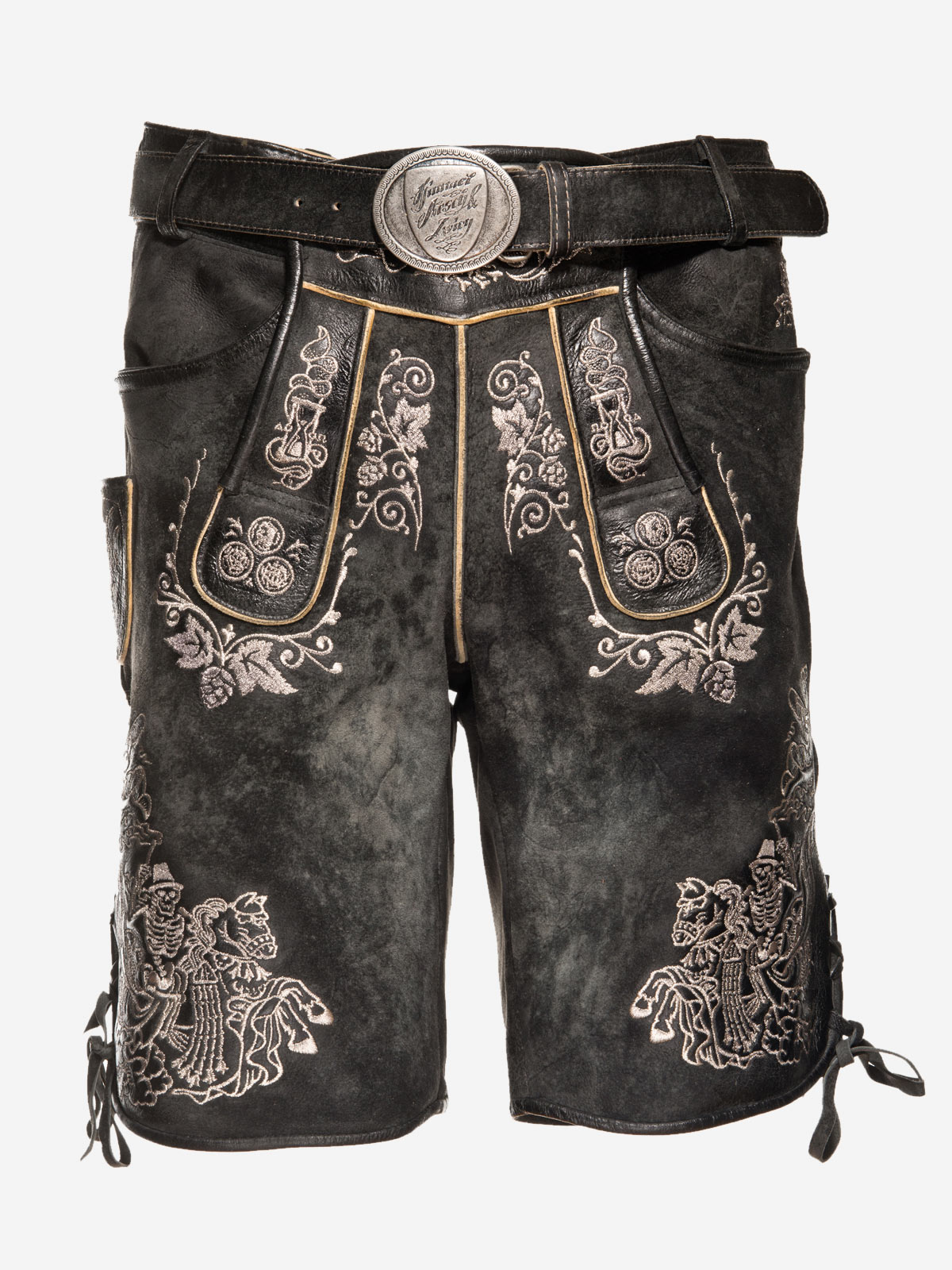 himmel-arsch-zwirn-boandlkramer-ii-lederhose-wildbock-mit-g-rtel image 1