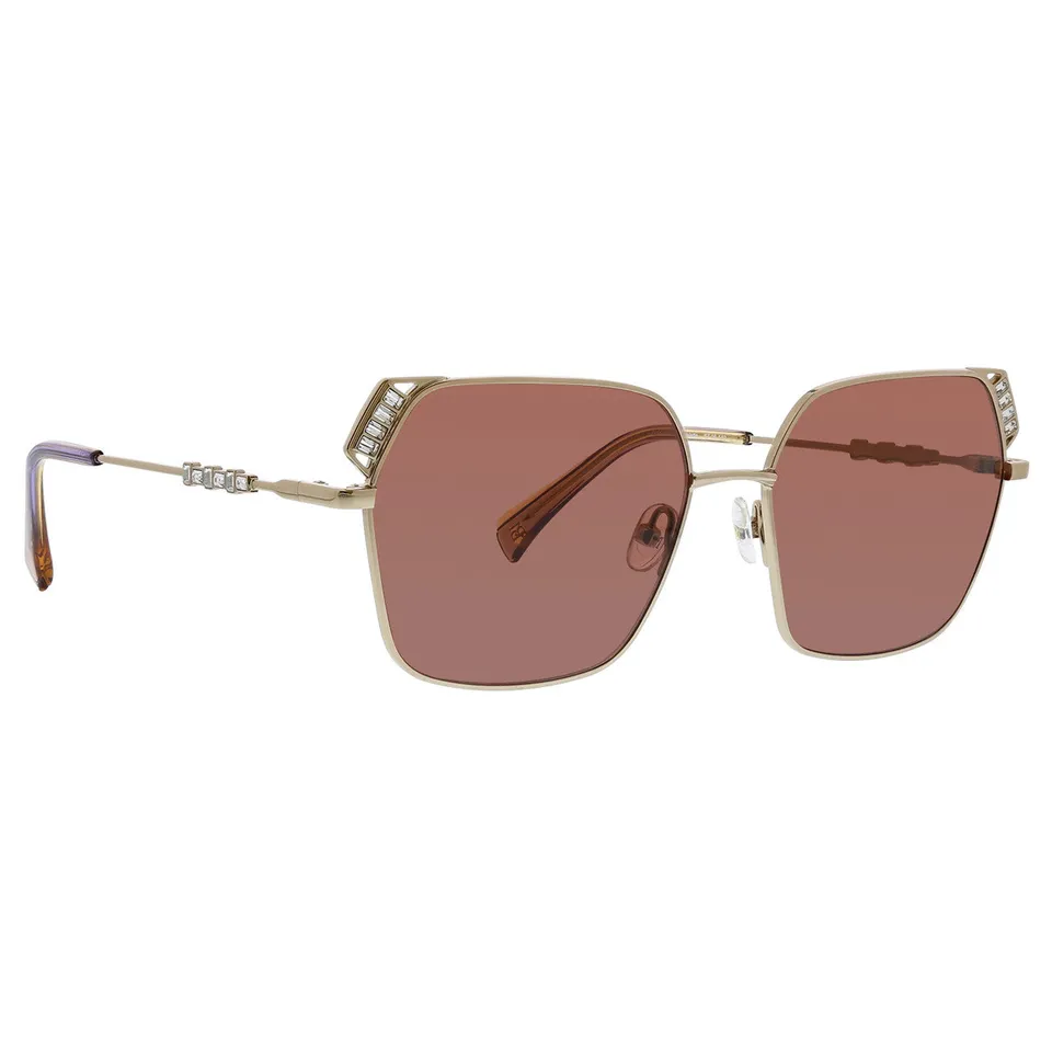 badgley-mischka-valette-sonnenbrille-kristall-gold image 1