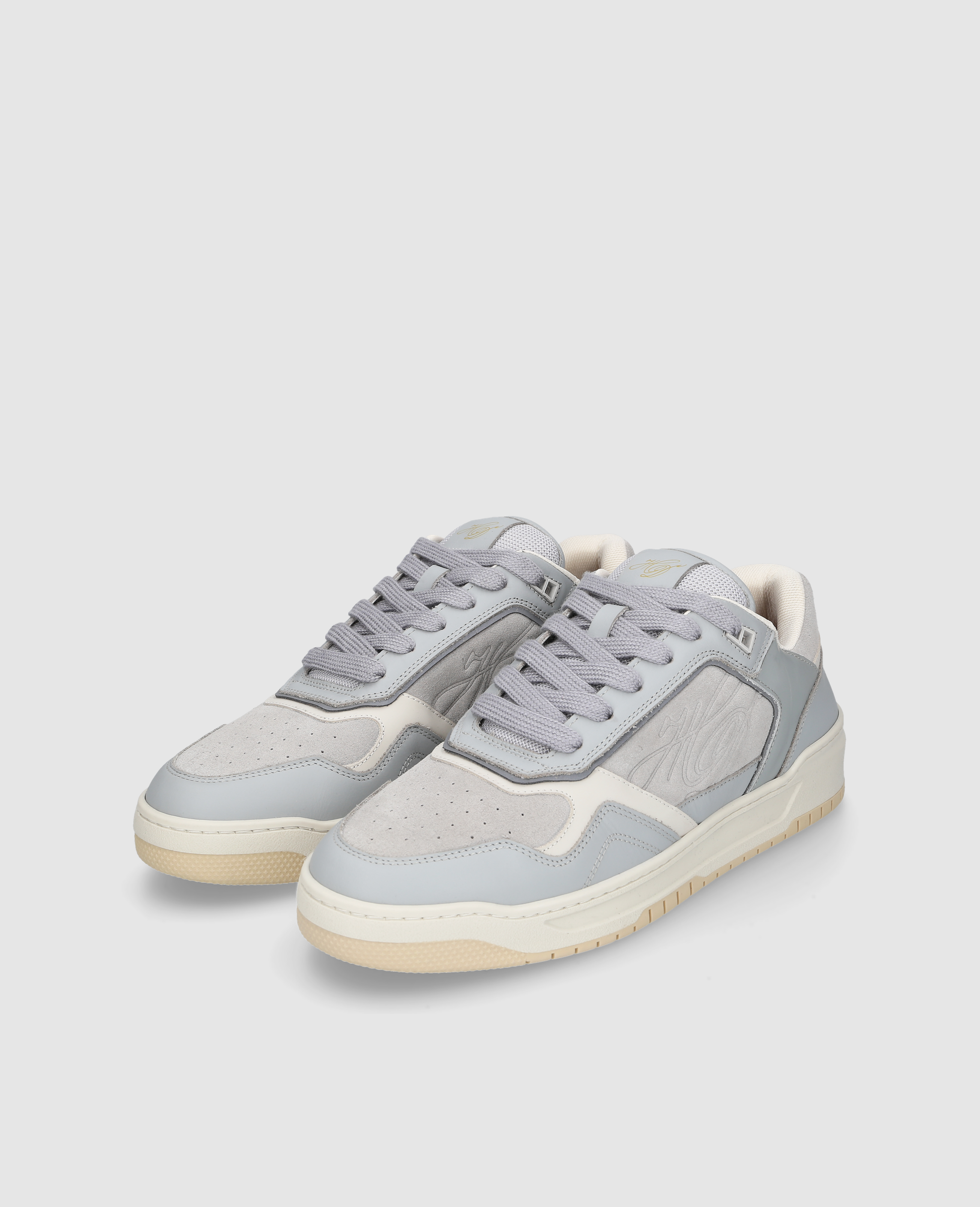heinrich-dinkelacker-los-angeles-sneaker-cl-sneaker-grau-velours image 3