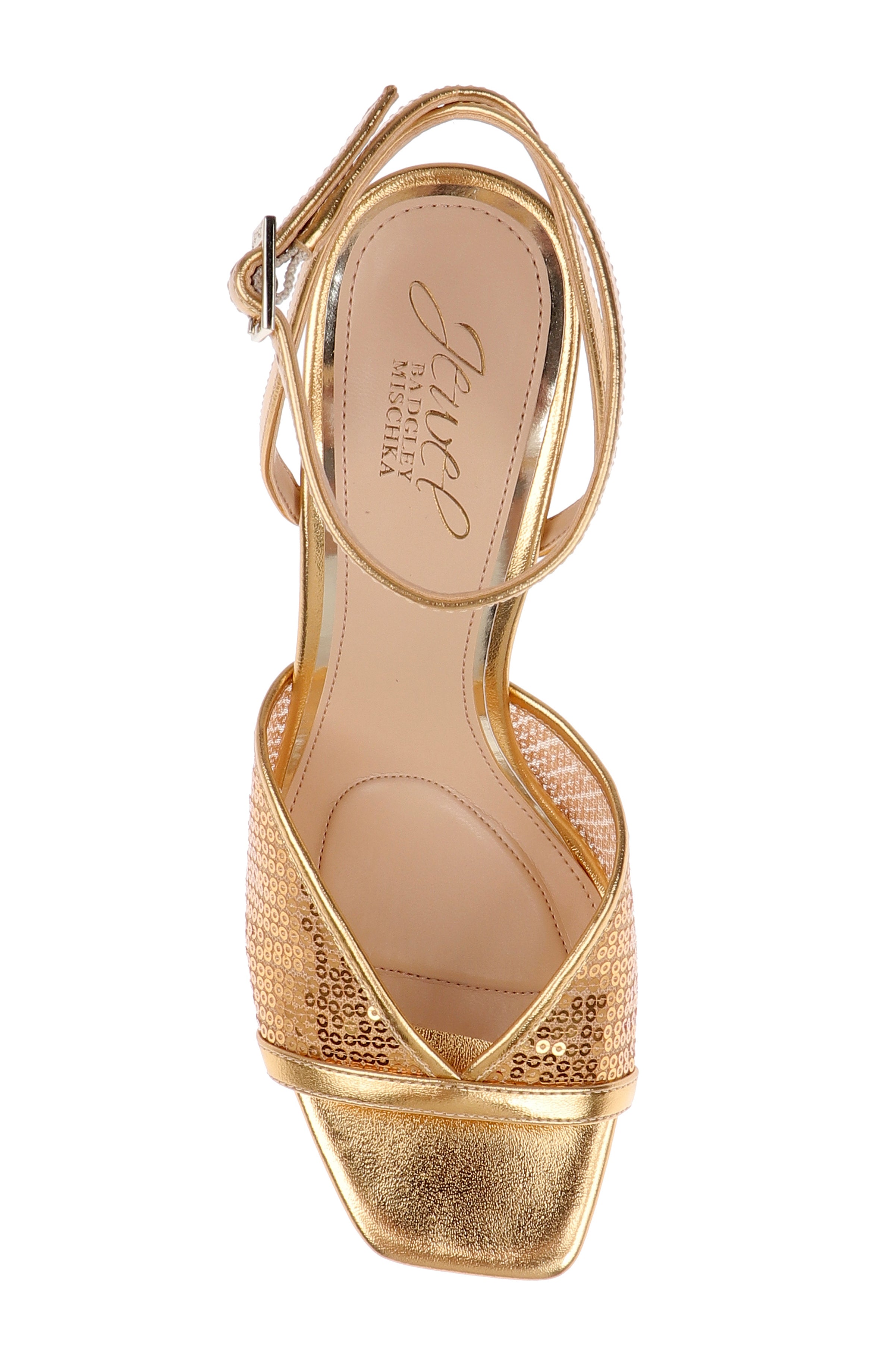 badgley-mischka-zaha-pailletten-sandalen-gold-antique image 5