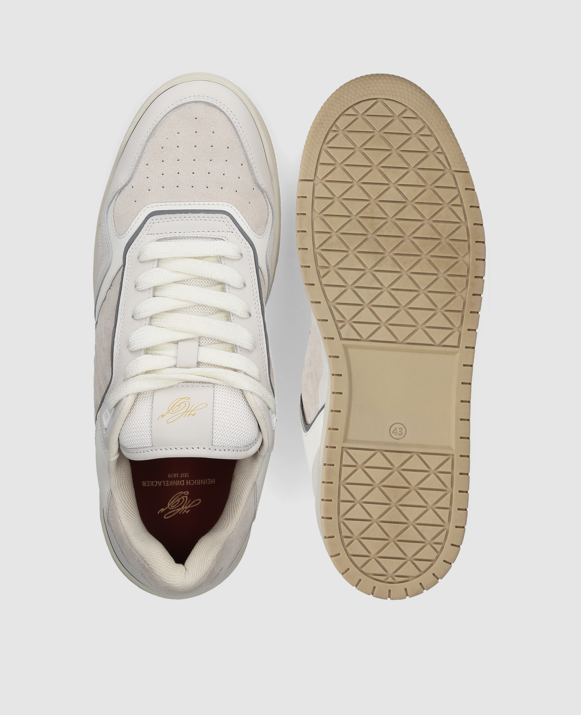 heinrich-dinkelacker-los-angeles-sneaker-wei-kalbsvelours image 8