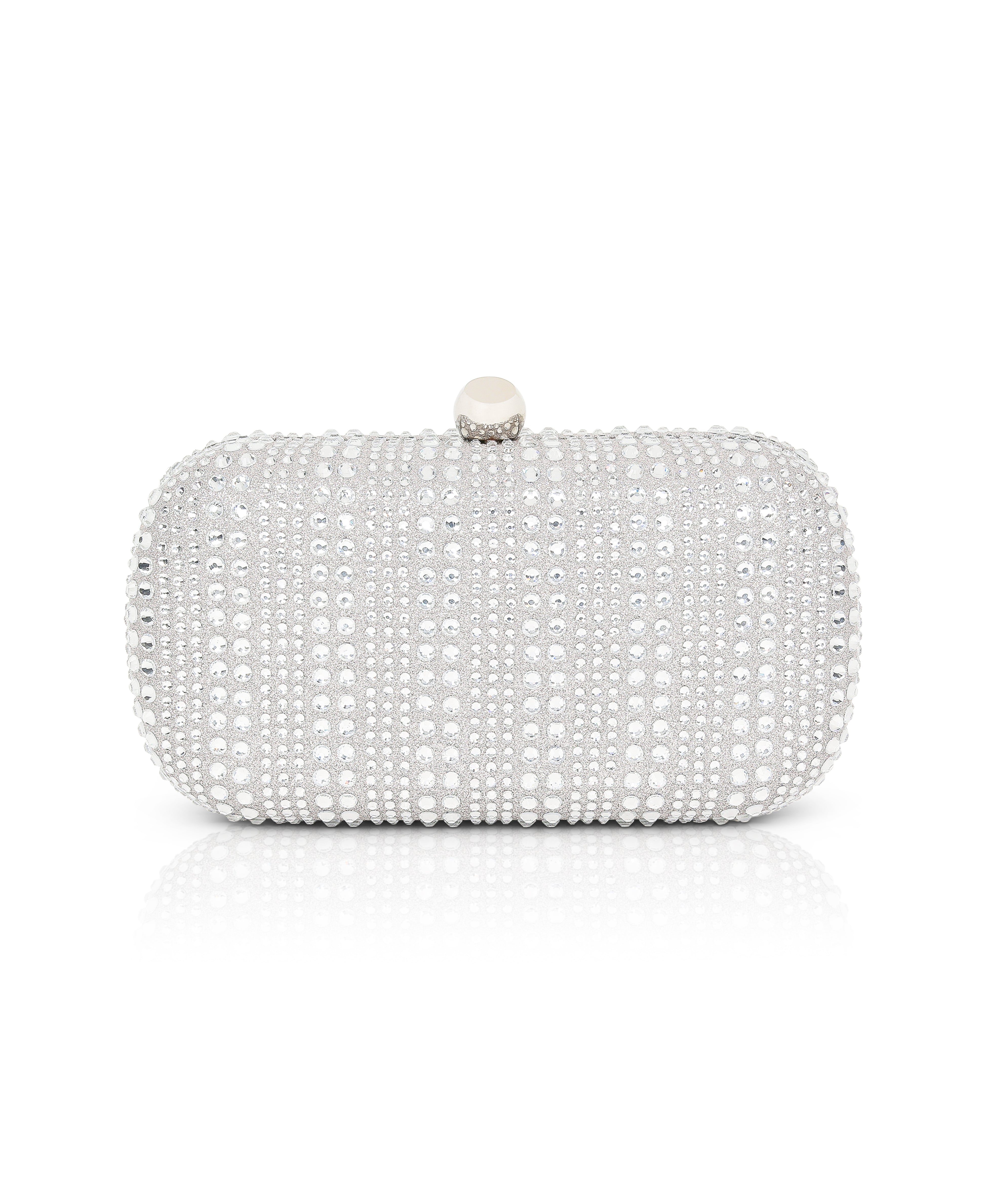 badgley-mischka-christy-minaudiere-clutch-silber-strass image 6