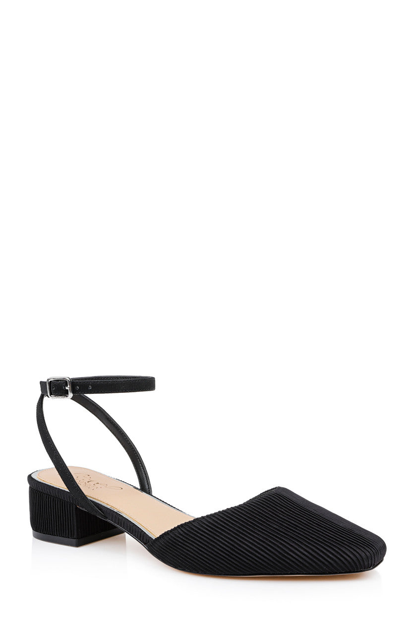 badgley-mischka-stacy-d-orsay-pumps-gold-stoff-35-mm image 1